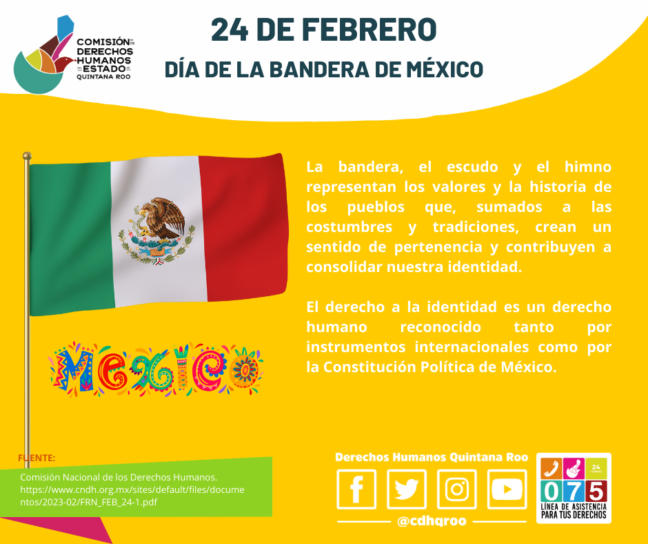 24 de Febrero – Día de la Bandera de México