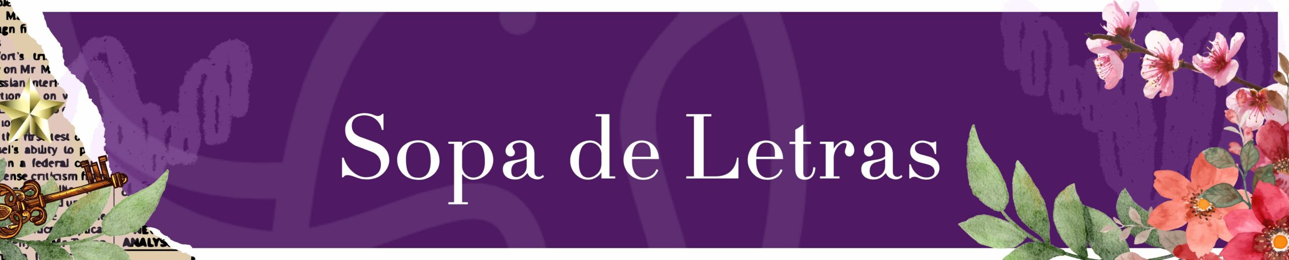 Banner de Mujeres Históricas Sopa de Letras
