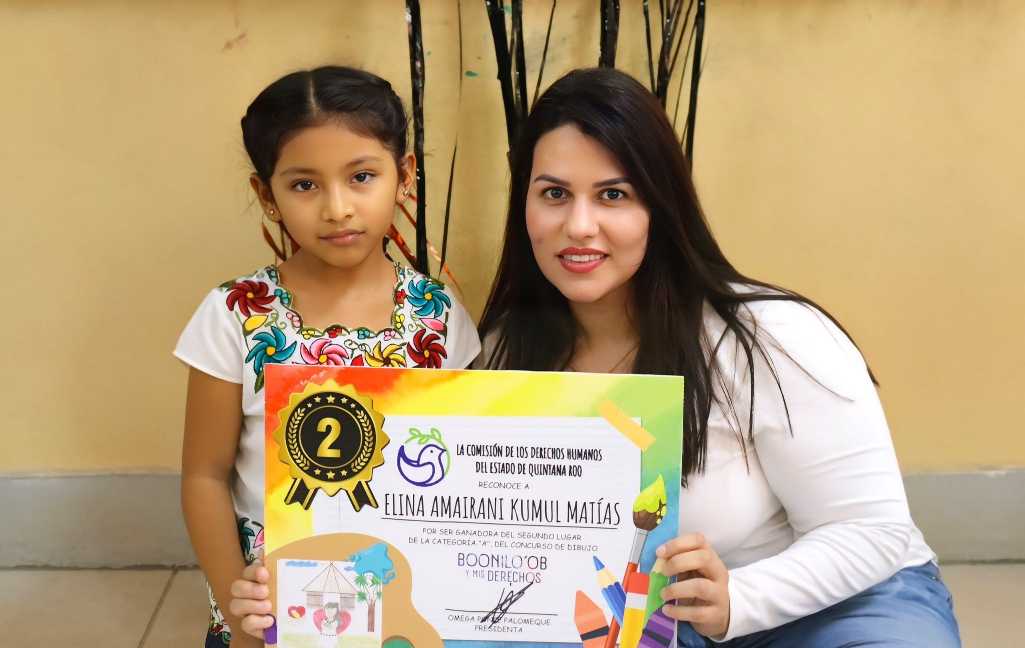 Niñas y niños promueven sus derechos a través del arte