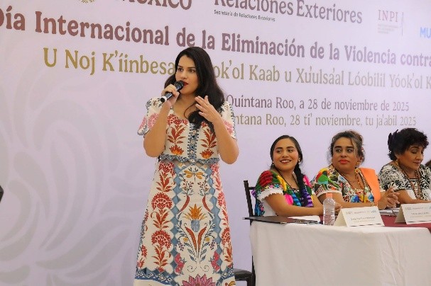 CDHEQROO participa en el evento “Mujeres Indígenas y Afromexicanas, por una vida libre de violencias y discriminación”