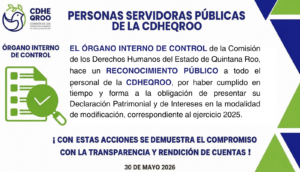 Felicitación de cumplimiento DP 2025
