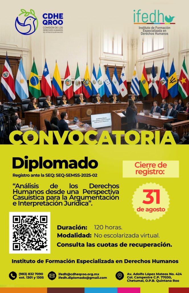 DIPLOMADO IFEDH 2026