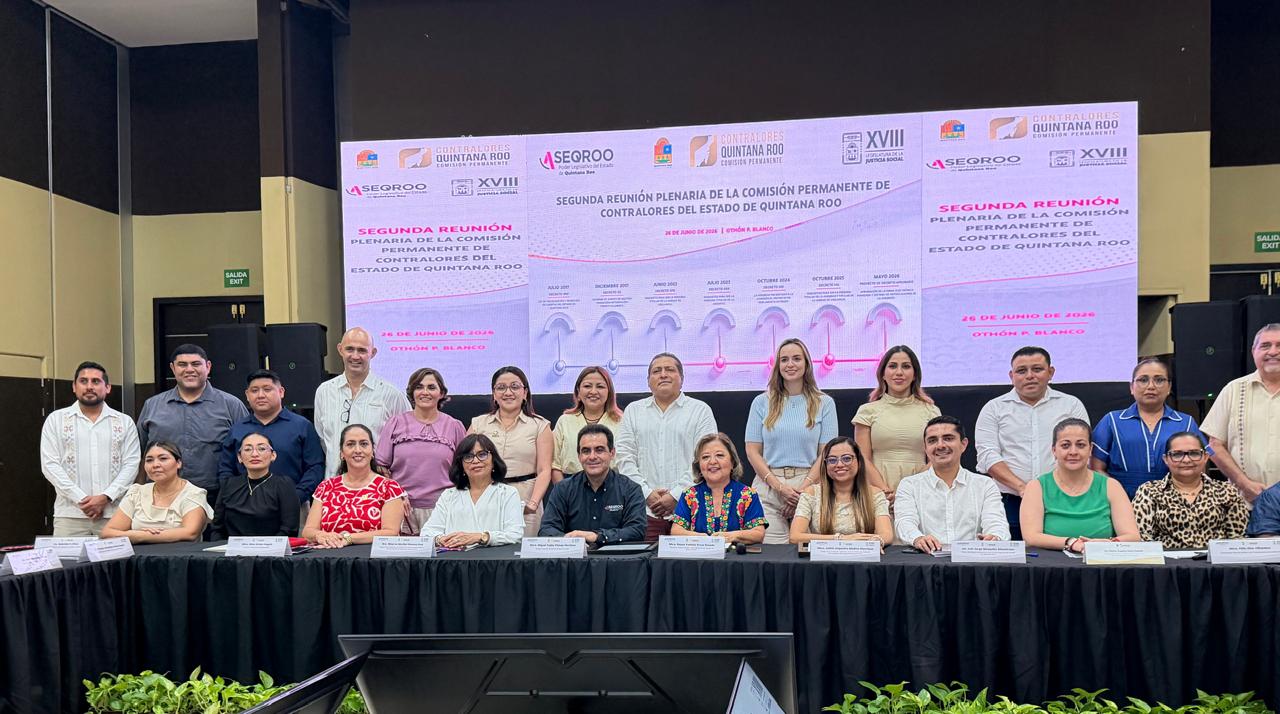 Segunda Reunión Plenaria de la Comisión Permanente de Contralores del Estado de Quintana Roo